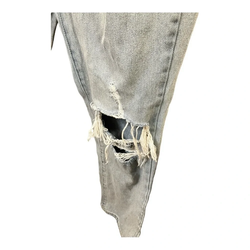 BDG Urban Outfitters Destroyed Torn Dad Jeans Boot Cut Sz 28